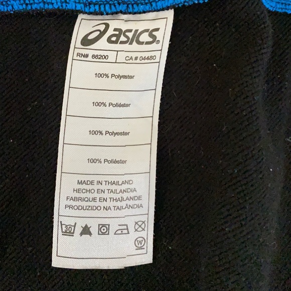 Asics haf zip pull over sweater size L - Picture 4 of 5